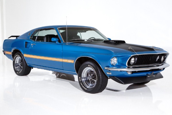 1969 Ford Mustang Mach 1, 428 R-Code Shaker AC Nice