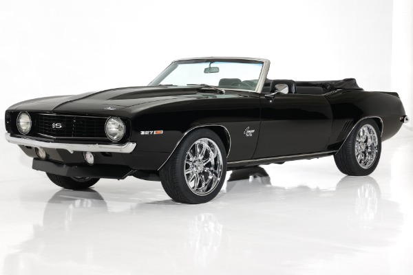 For Sale Used 1969 Chevrolet Camaro Triple Black Auto PS PB PW | American Dream Machines Des Moines IA 50309