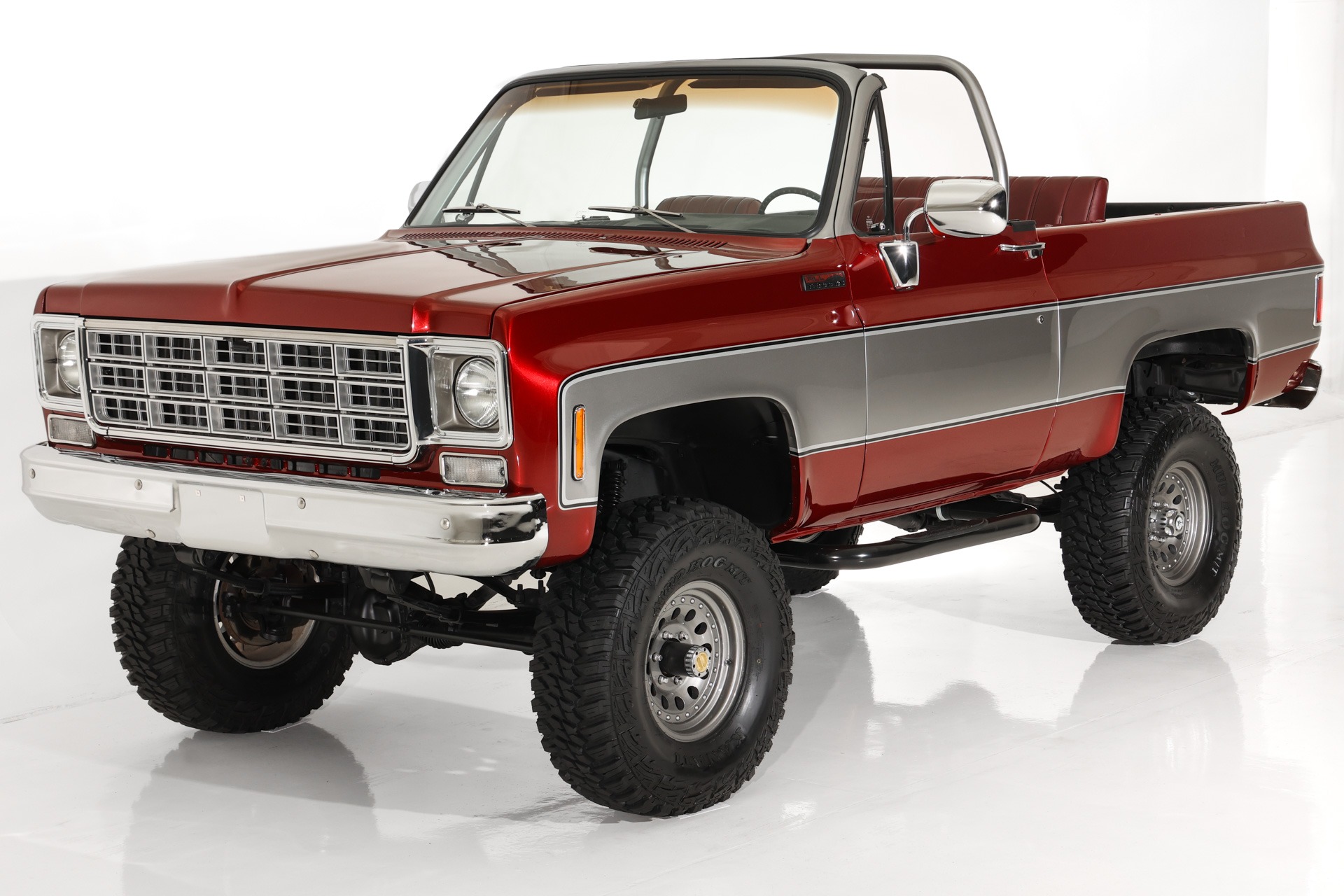 For Sale Used 1975 GMC Jimmy 4x4 350 4-Speed PS PB Fully Topless | American Dream Machines Des Moines IA 50309