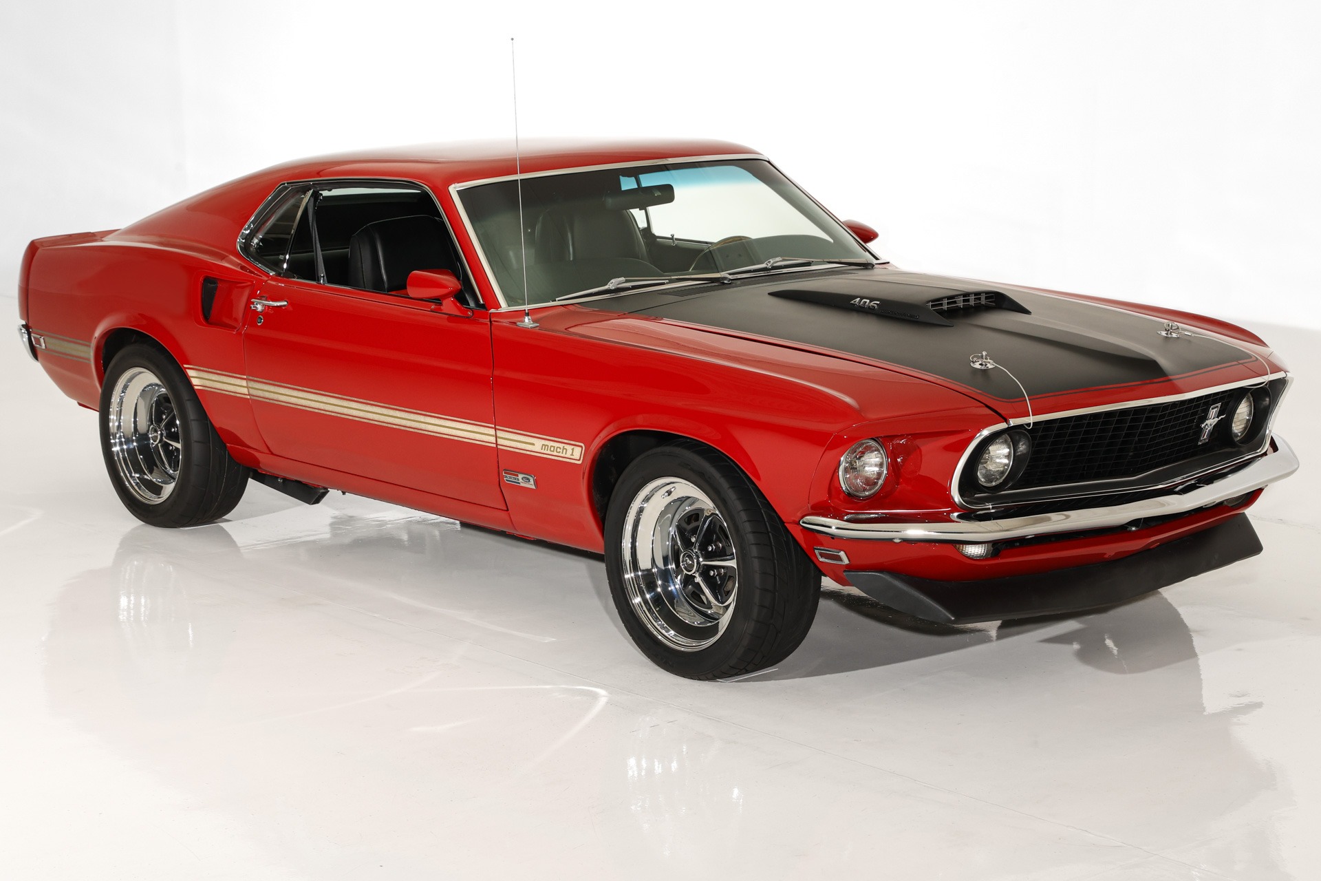 For Sale Used 1969 Ford Mustang Mach I Super Charged 406/500+hp | American Dream Machines Des Moines IA 50309