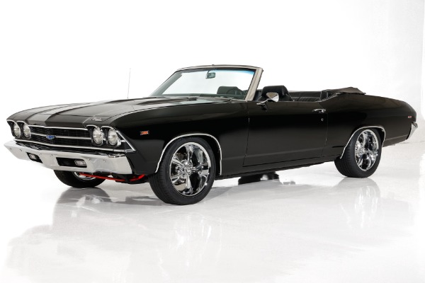 For Sale Used 1969 Chevrolet Chevelle Triple Black Pro-Tour Loaded | American Dream Machines Des Moines IA 50309