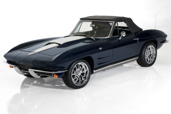 For Sale Used 1964 Chevrolet Corvette 350, 4-Speed, PS, DB, US Chrome | American Dream Machines Des Moines IA 50309