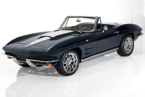 For Sale Used 1964 Chevrolet Corvette 350, 4-Speed, PS, DB, US Chrome | American Dream Machines Des Moines IA 50309