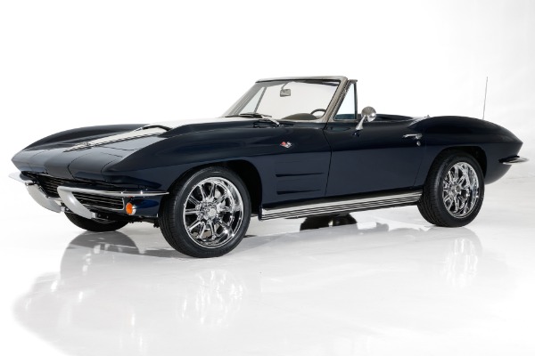 For Sale Used 1964 Chevrolet Corvette 350, 4-Speed, PS, DB, US Chrome | American Dream Machines Des Moines IA 50309