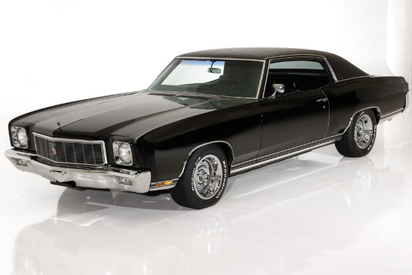 1971 Chevrolet Monte Carlo Triple Black 350 PS PB AC