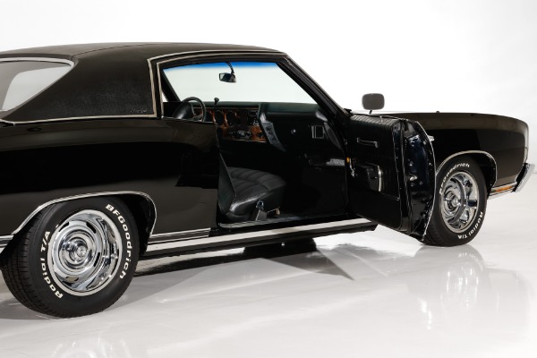 For Sale Used 1971 Chevrolet Monte Carlo Triple Black 350 PS PB AC | American Dream Machines Des Moines IA 50309