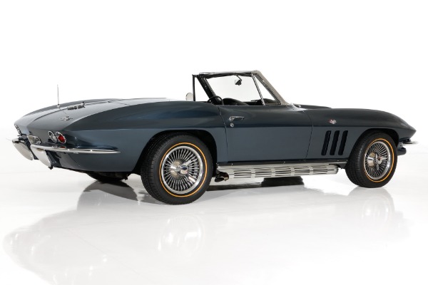 For Sale Used 1966 Chevrolet Corvette Laguna Blue ZZ3 350 4-Speed | American Dream Machines Des Moines IA 50309