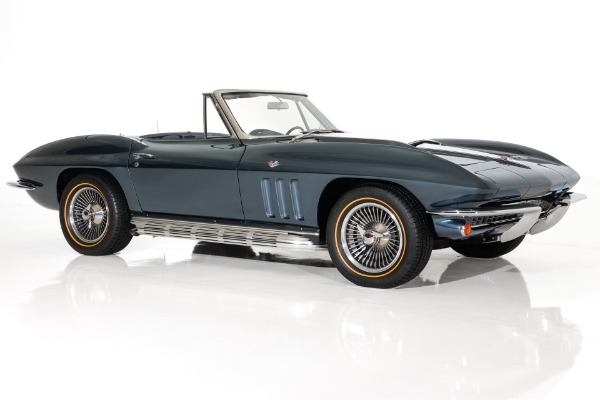 For Sale Used 1966 Chevrolet Corvette Laguna Blue ZZ3 350 4-Speed | American Dream Machines Des Moines IA 50309