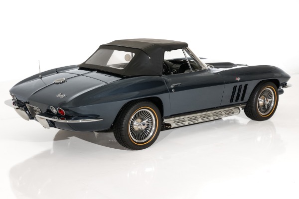 For Sale Used 1966 Chevrolet Corvette Laguna Blue ZZ3 350 4-Speed | American Dream Machines Des Moines IA 50309