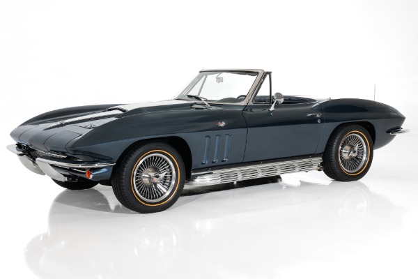 For Sale Used 1966 Chevrolet Corvette Laguna Blue ZZ3 350 4-Speed | American Dream Machines Des Moines IA 50309