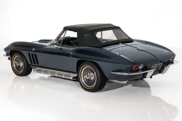 For Sale Used 1966 Chevrolet Corvette Laguna Blue ZZ3 350 4-Speed | American Dream Machines Des Moines IA 50309