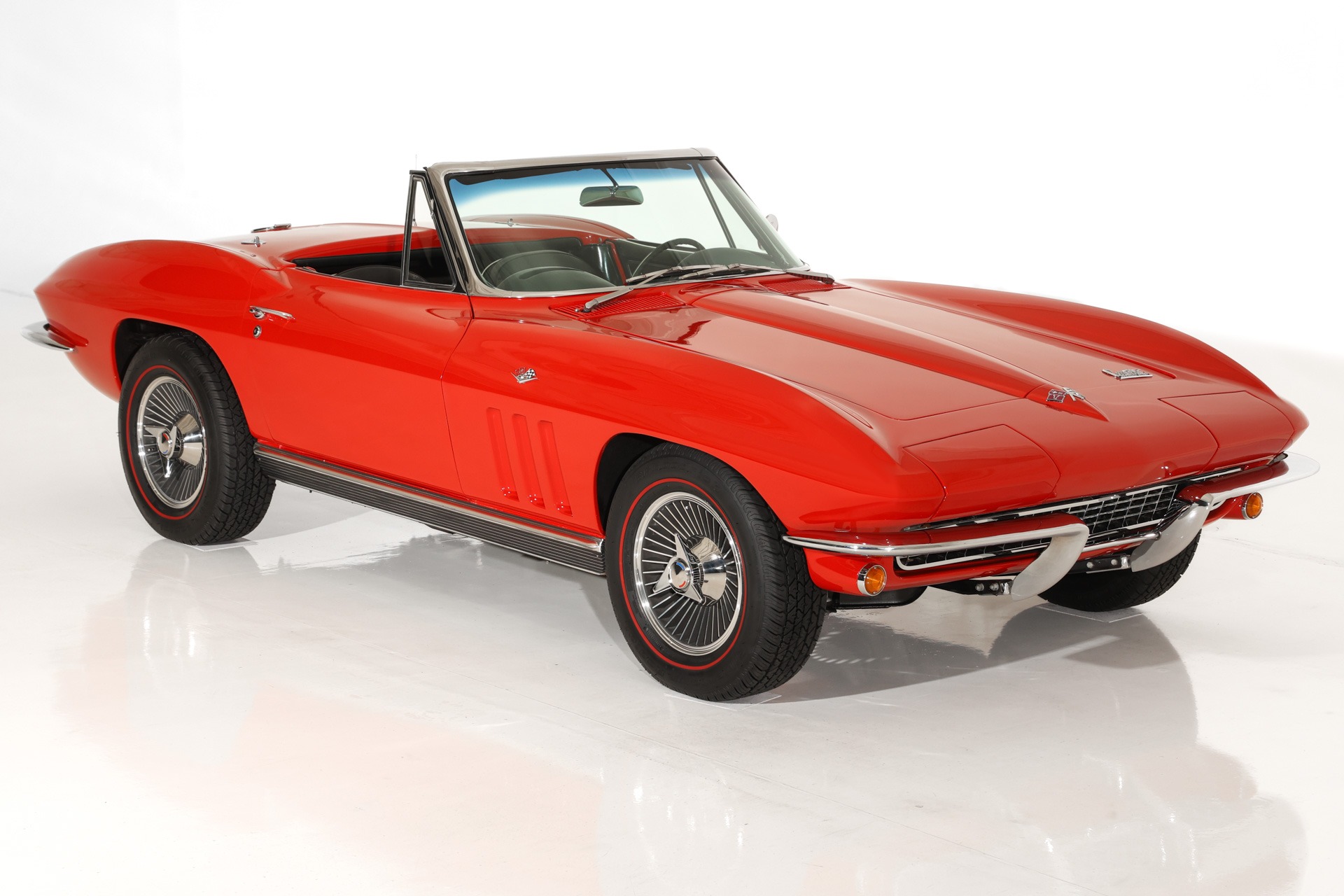 For Sale Used 1966 Chevrolet Corvette #s Match 327/350 4-Speed AC | American Dream Machines Des Moines IA 50309