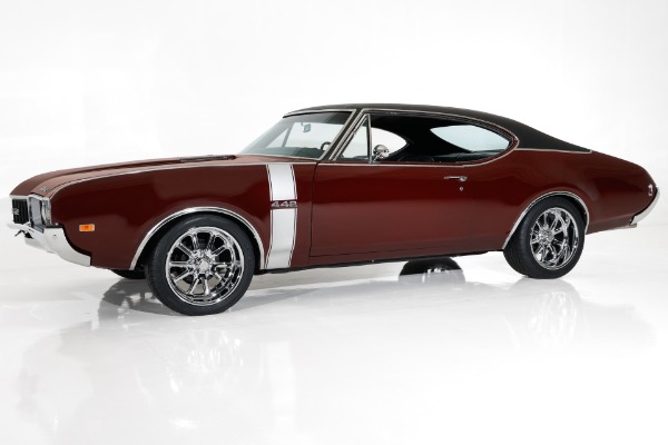 For Sale Used 1968 Oldsmobile 442 #s Matching 400ci PS PB 12-Bolt | American Dream Machines Des Moines IA 50309