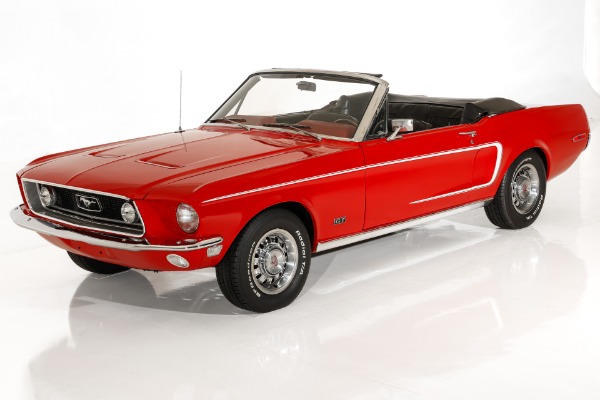 For Sale Used 1968 Ford Mustang Candy Apple Red  5.0 HO, 5-Speed | American Dream Machines Des Moines IA 50309