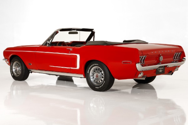 For Sale Used 1968 Ford Mustang Candy Apple Red  5.0 HO, 5-Speed | American Dream Machines Des Moines IA 50309