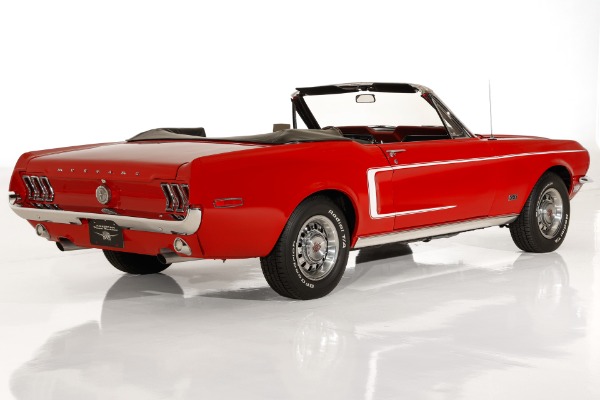 For Sale Used 1968 Ford Mustang Candy Apple Red  5.0 HO, 5-Speed | American Dream Machines Des Moines IA 50309