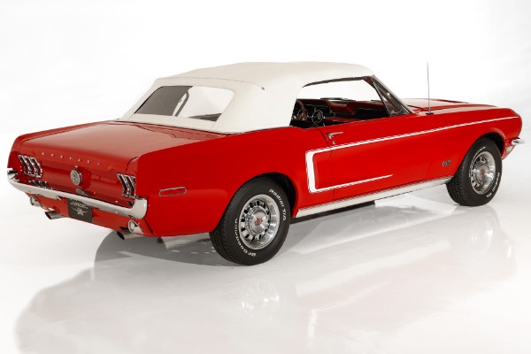 For Sale Used 1968 Ford Mustang Candy Apple Red  5.0 HO, 5-Speed | American Dream Machines Des Moines IA 50309