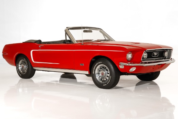 For Sale Used 1968 Ford Mustang Candy Apple Red  5.0 HO, 5-Speed | American Dream Machines Des Moines IA 50309