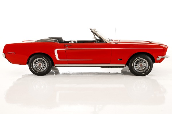 For Sale Used 1968 Ford Mustang Candy Apple Red  5.0 HO, 5-Speed | American Dream Machines Des Moines IA 50309