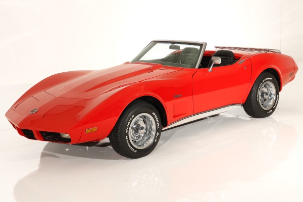 For Sale Used 1974 Chevrolet Corvette #s Match 454 PS PB AC Tilt | American Dream Machines Des Moines IA 50309