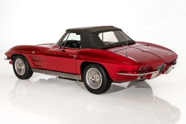 For Sale Used 1963 Chevrolet Corvette Candy Brandywine 327/340hp | American Dream Machines Des Moines IA 50309