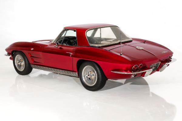 For Sale Used 1963 Chevrolet Corvette Candy Brandywine 327/340hp | American Dream Machines Des Moines IA 50309