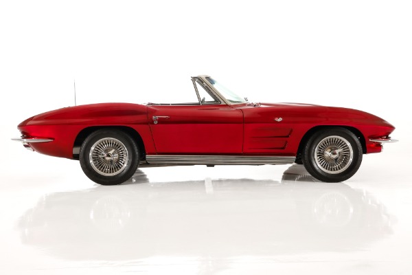 For Sale Used 1963 Chevrolet Corvette Candy Brandywine 327/340hp | American Dream Machines Des Moines IA 50309