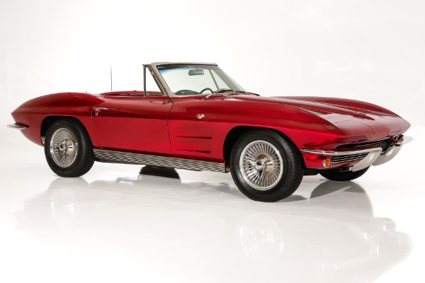 For Sale Used 1963 Chevrolet Corvette Candy Brandywine 327/340hp | American Dream Machines Des Moines IA 50309