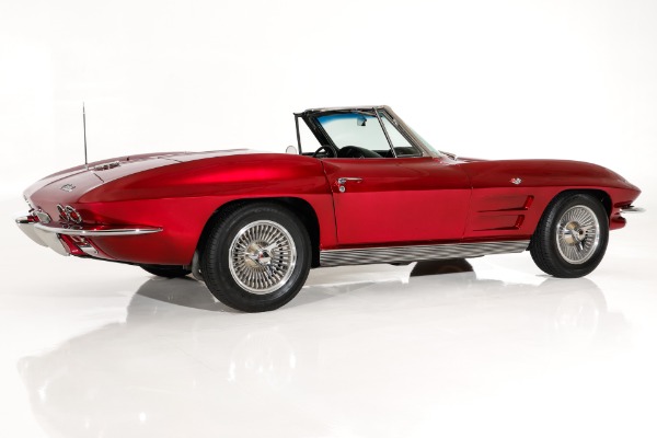 For Sale Used 1963 Chevrolet Corvette Candy Brandywine 327/340hp | American Dream Machines Des Moines IA 50309