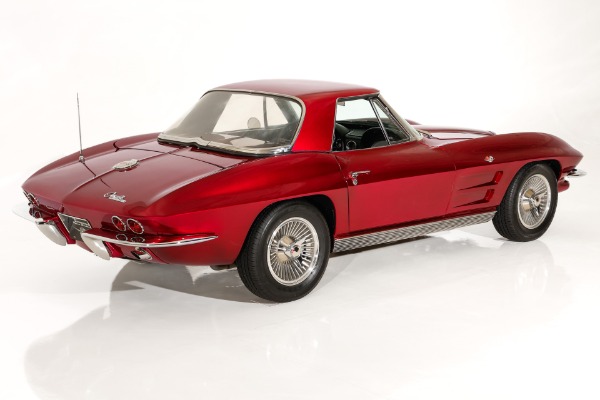 For Sale Used 1963 Chevrolet Corvette Candy Brandywine 327/340hp | American Dream Machines Des Moines IA 50309