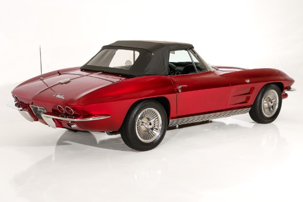 For Sale Used 1963 Chevrolet Corvette Candy Brandywine 327/340hp | American Dream Machines Des Moines IA 50309