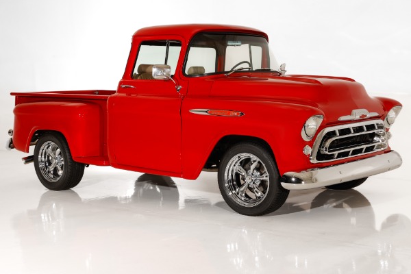 For Sale Used 1957 Chevrolet Pickup Big Back Window LT1 V8 Auto AC | American Dream Machines Des Moines IA 50309