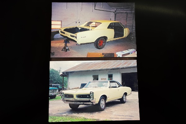 For Sale Used 1966 Pontiac GTO Frame Off, 400, 4-Speed, Tri-Power | American Dream Machines Des Moines IA 50309