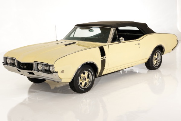 For Sale Used 1968 Oldsmobile 442 Convertible 400, 4-Speed PS PB | American Dream Machines Des Moines IA 50309