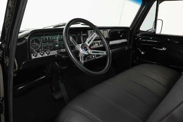 For Sale Used 1964 Chevrolet Pickup 4x4 Custom Cab Black V8 Auto, PS PB AC | American Dream Machines Des Moines IA 50309