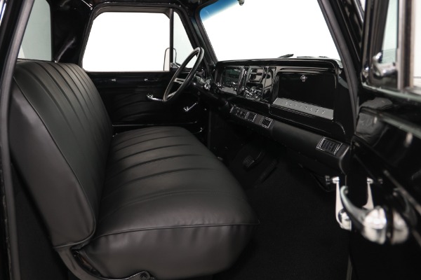 For Sale Used 1964 Chevrolet Pickup 4x4 Custom Cab Black V8 Auto, PS PB AC | American Dream Machines Des Moines IA 50309