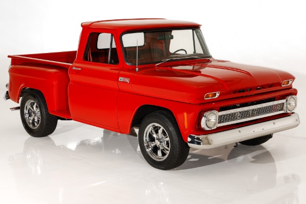 For Sale Used 1965 Chevrolet Pickup C10 Step Side 350 Auto PS PB AC | American Dream Machines Des Moines IA 50309