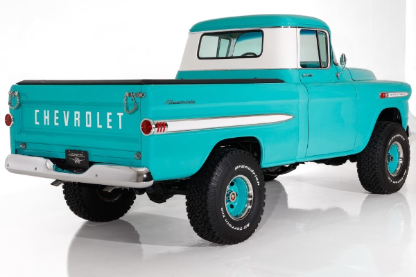 For Sale Used 1959 Chevrolet Pickup Apache 4X4, 1/2  5.7L V8  Auto | American Dream Machines Des Moines IA 50309