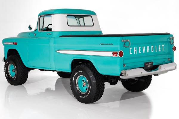 For Sale Used 1959 Chevrolet Pickup Apache 4X4, 1/2  5.7L V8  Auto | American Dream Machines Des Moines IA 50309