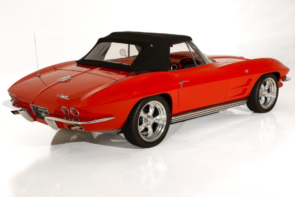 For Sale Used 1964 Chevrolet Corvette Factory Red on Red Roadster | American Dream Machines Des Moines IA 50309