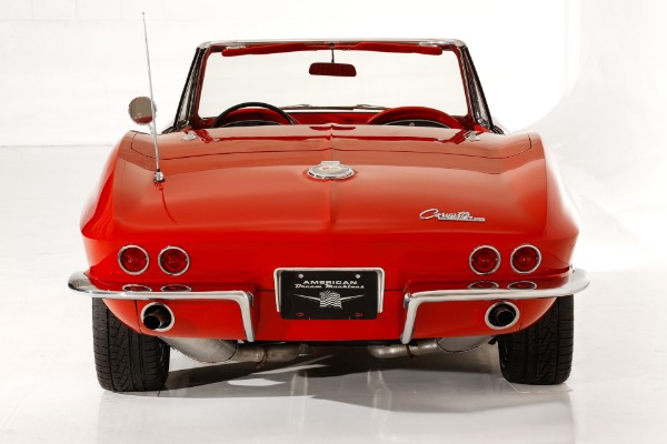 For Sale Used 1964 Chevrolet Corvette Factory Red on Red Roadster | American Dream Machines Des Moines IA 50309