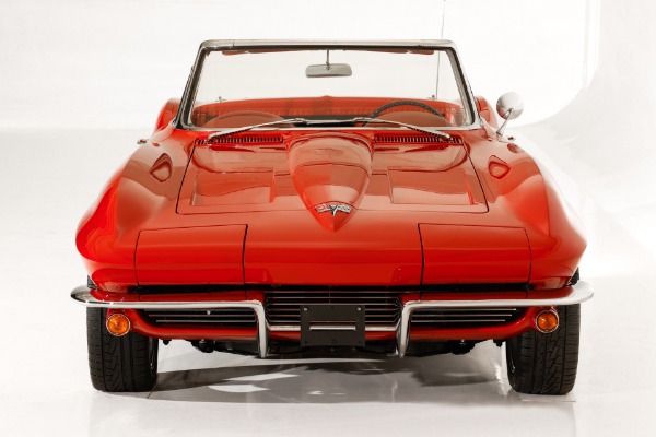 For Sale Used 1964 Chevrolet Corvette Factory Red on Red Roadster | American Dream Machines Des Moines IA 50309