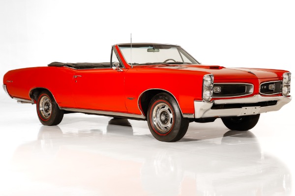 For Sale Used 1966 Pontiac GTO Convertible 389 Tri-Power, 4-Speed PS PB | American Dream Machines Des Moines IA 50309