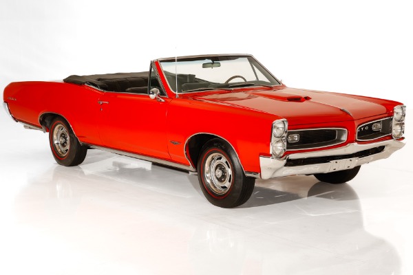 For Sale Used 1966 Pontiac GTO Convertible 389 Tri-Power, 4-Speed PS PB | American Dream Machines Des Moines IA 50309