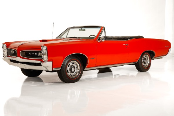 For Sale Used 1966 Pontiac GTO Convertible 389 Tri-Power, 4-Speed PS PB | American Dream Machines Des Moines IA 50309