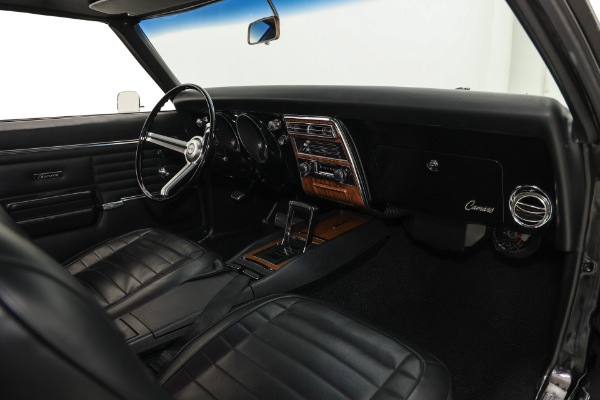 For Sale Used 1968 Chevrolet Camaro RS Triple Black AC 4-Wheel PDB | American Dream Machines Des Moines IA 50309