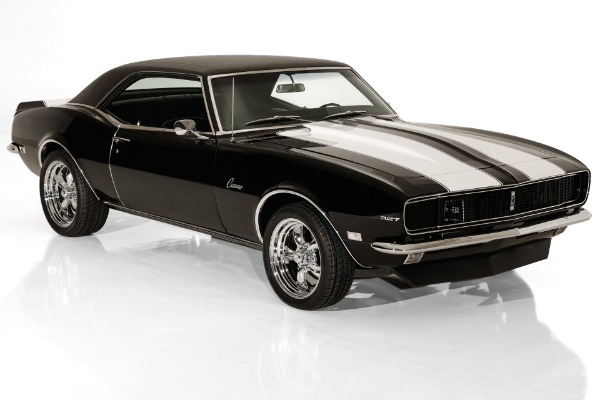 For Sale Used 1968 Chevrolet Camaro RS Triple Black AC 4-Wheel PDB | American Dream Machines Des Moines IA 50309