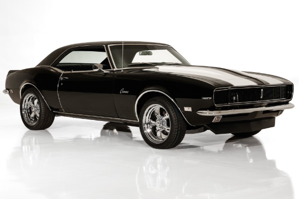 For Sale Used 1968 Chevrolet Camaro RS Triple Black AC 4-Wheel PDB | American Dream Machines Des Moines IA 50309