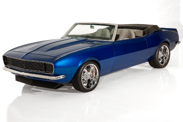 1967 Chevrolet Camaro Electric Blue 5.7L 700R4 AC PS PB