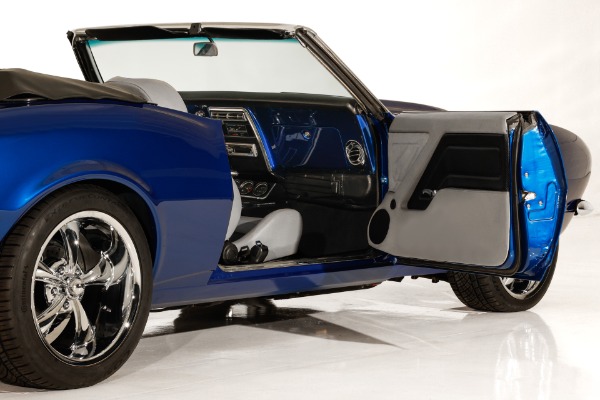 For Sale Used 1967 Chevrolet Camaro Electric Blue 5.7L 700R4 AC PS PB | American Dream Machines Des Moines IA 50309